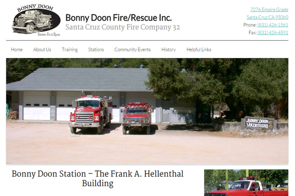 bonny-doon-fire-site