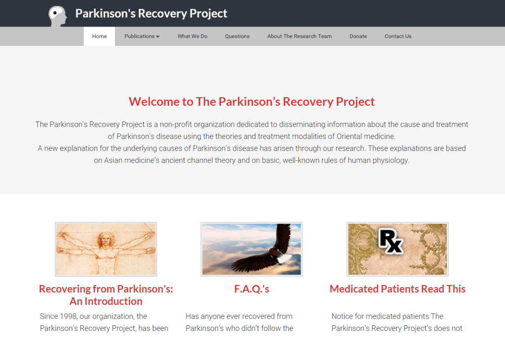 parkinson recovery project